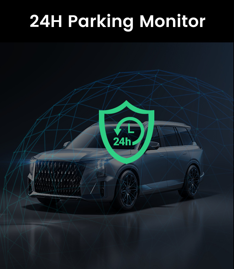 Cross-Border High-Definition Driving Recorder 4g Remote 24-Hour Parking Monitoring Adas Intelligent Driving Bsd Blind Spot Monitoring Wf Connectivity