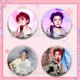 鹿晗演唱会周边吧唧徽章明星周边应援痛包装饰胸针谷子明星挂件