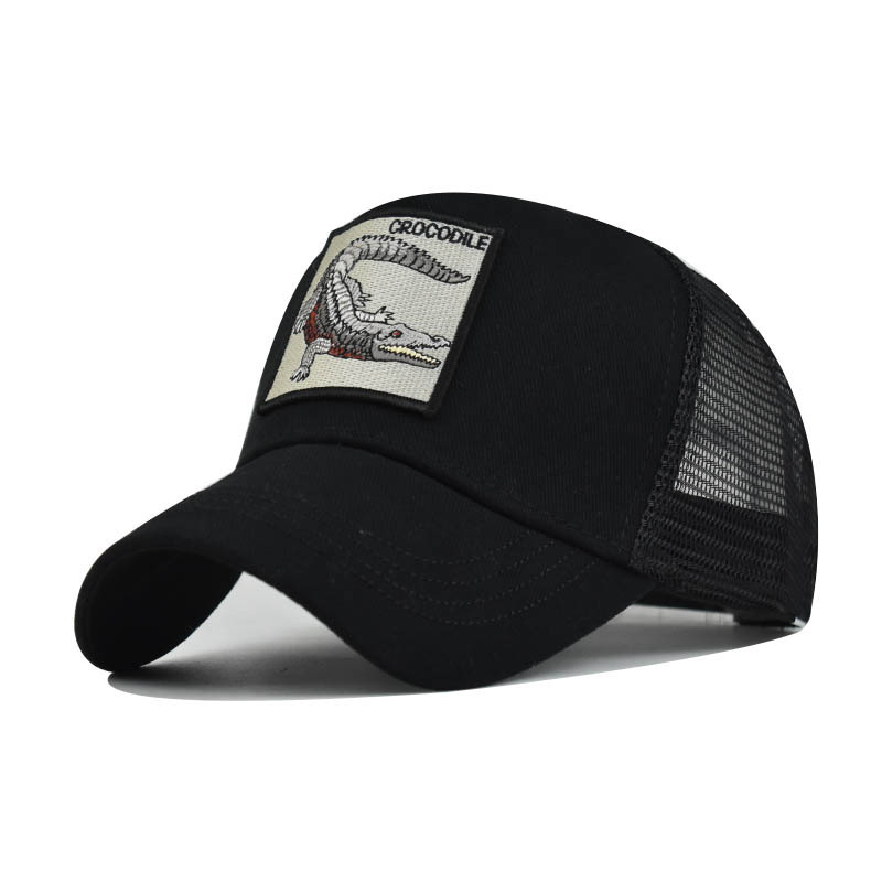 Embroidered Animal Cotton Net Cap Women's Baseball Cap Men's Outdoor Sports Cap Duck Cap_voghion.com