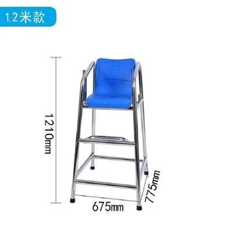 Спасательное кресло для бассейна, кресло для судьи, кресло для наблюдения, оборудование из нержавеющей стали 304, кресло для наблюдения за бассейном, спасательное кресло для наблюдения