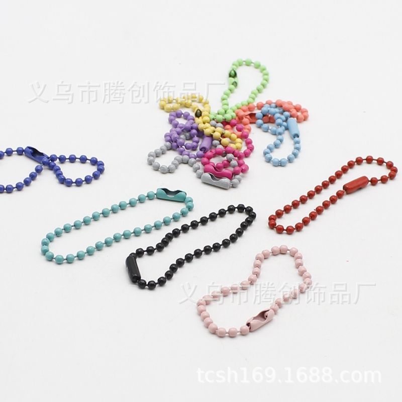 生产饰品链子 珠骨珠链 圆珠链 波珠链 吊牌项链-阿里巴巴