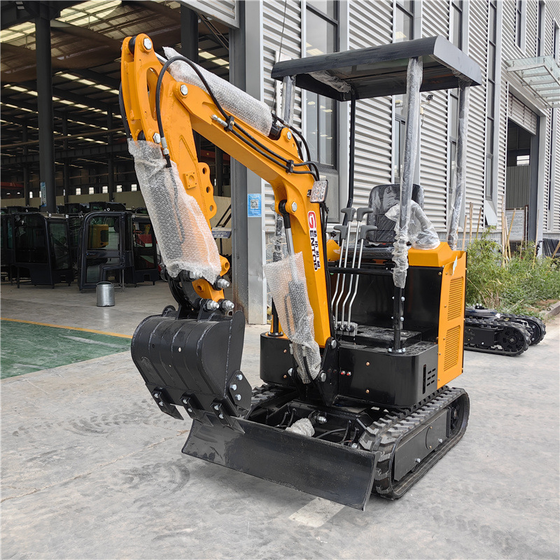 农村改造挖机 路面破碎小型履带挖掘机 1.5吨360度旋转小型挖掘机