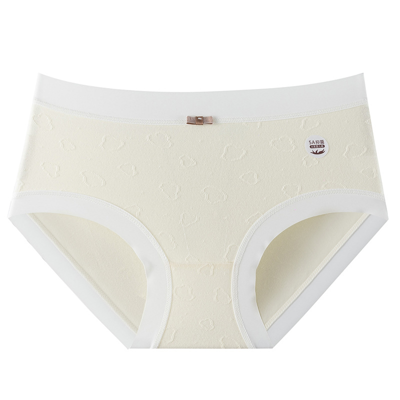 Class a Baby Cotton ~ women's underwear pure cotton mid-waist seamless comfortable girl briefs pure cotton crotch antibacterial