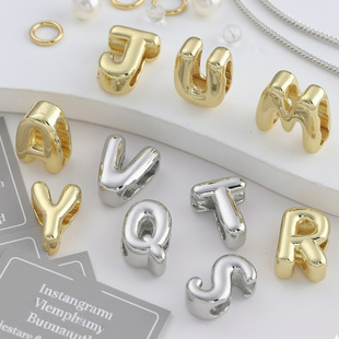 18K�~僱�ɫ�����ĸ�� 26Ӣ����ĸ���� diy���Ե�����朒�����l