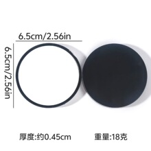 便捷迷你无吸盘放大化妆镜拔粉刺毛孔去黑头脸部清洁5倍放大清晰