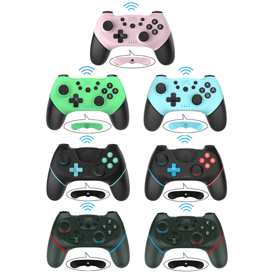 带宏编程Switch PRO无线蓝牙游戏手柄带唤醒震动陀螺仪switch手柄
