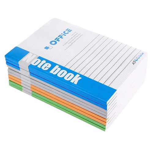 32K A5 Meeting Business Soft Copy Grid Notebooks for Students English Diary Line Notebooks Wholesale