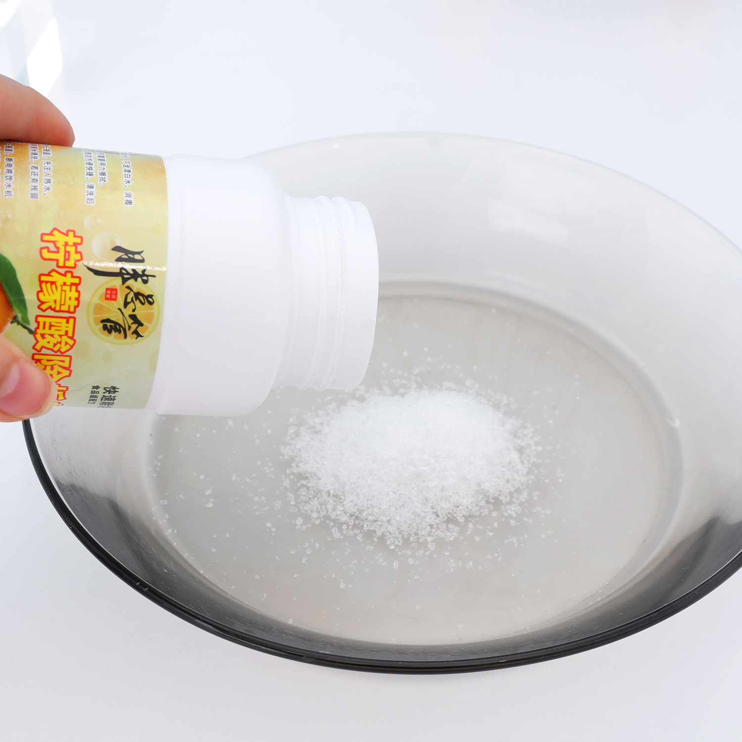 Citric acid descaler descaling cleaning household electric kettle food grade tea stain remover