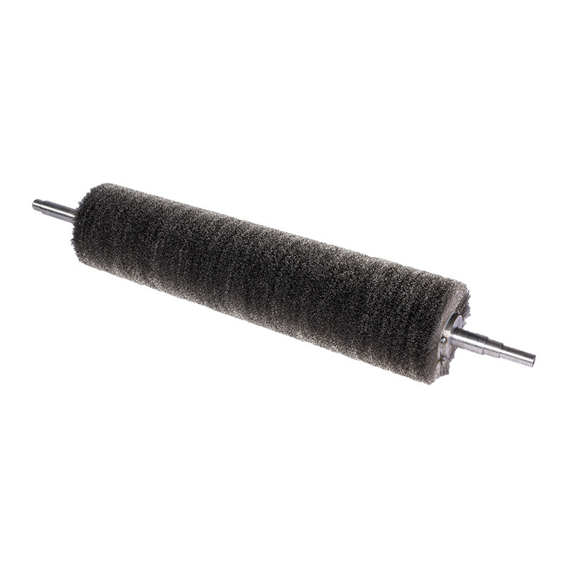 Rodillo de alambre de acero Rodillo de cepillo de alambre de metal enrollado Rodillo de cepillo de alambre de acero inoxidable Rodillo de cepillo de alambre de acero Rodillo de cepillo