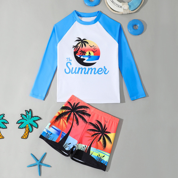 Children's split swimwear for boys