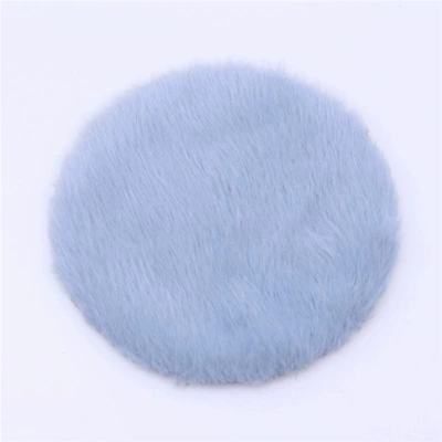 Wool pad Table, Wool Mat, Floor Mat, New - standard-big-blue-circle-18cm
