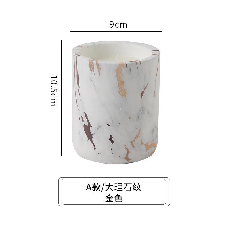 Marble aromatherapy, candle, (Cross-border trading)