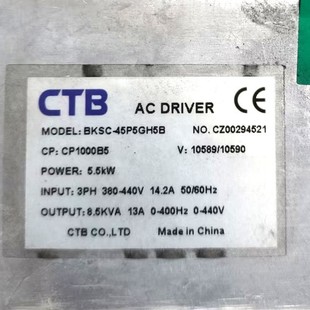 Brand New Original Bksc-45P5Gh5B Ultra Synchronous Ctb Spindle Servo Drive 5.5Kw
