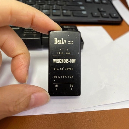 10W电源模块WRD24S05-10W DC-DC电源12V输入转5V模块HenLv