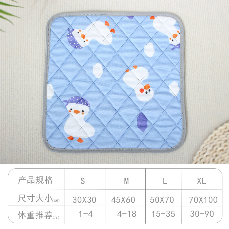 Pato azul, talla XS 30*30cm