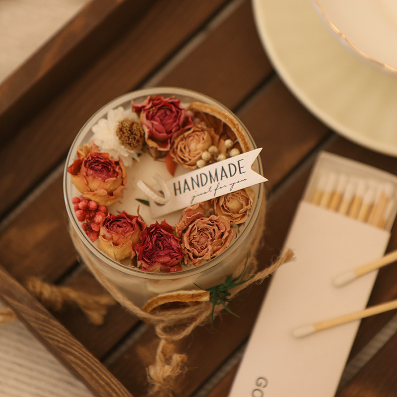 Flores de Gardenia fragancias de banana, plantas de mantequilla, lámparas de mantequilla para amigos, regalos del Día del Maestro, popularidad en línea.