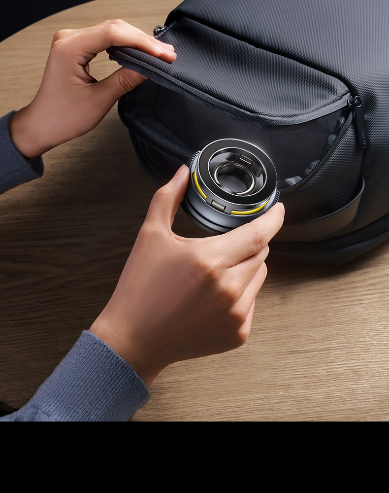 2026 New Model Car Phone Holder with Vacuum Suction and Magnetic Attachment for Car Navigation