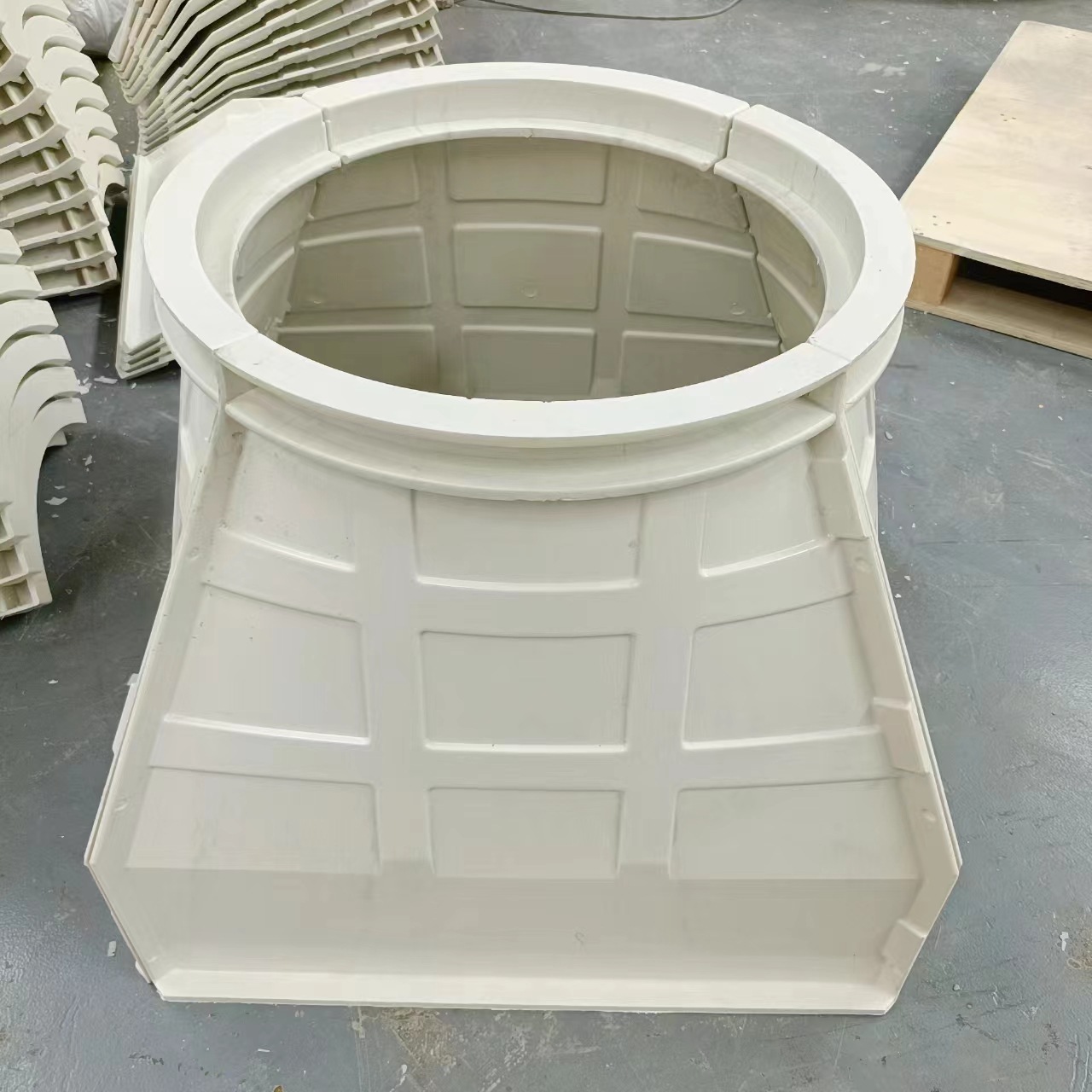 玻璃钢水表井厂家SMC井济南复合树脂井自来水井耐腐蚀高强度玻纤