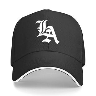 The Iconic &lsquo;LA' Monogram in Old English Script Fashion Base