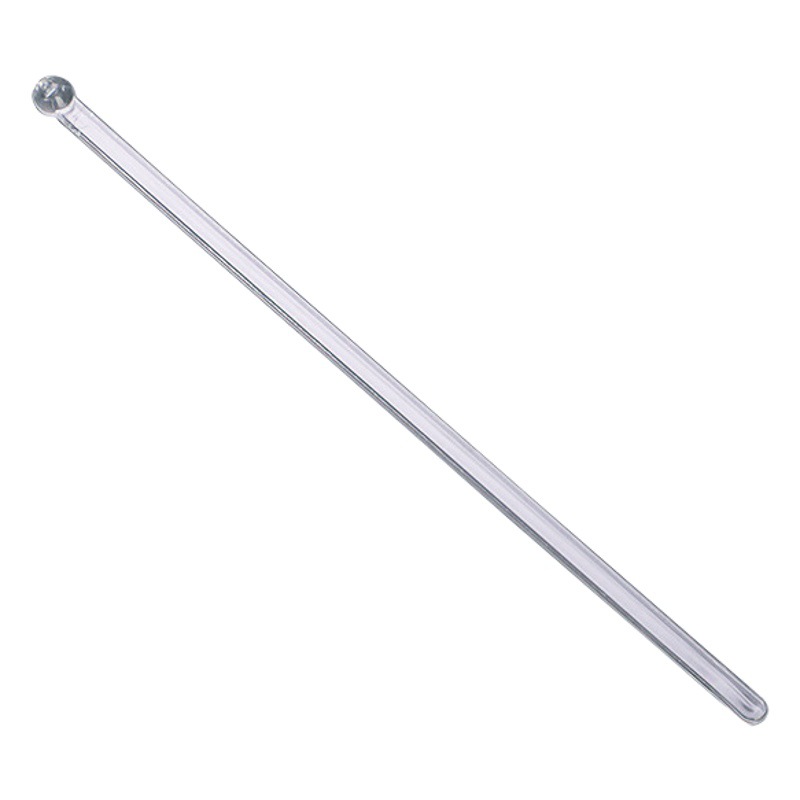 Plastic Stirring Rod Disposable Transparent Coffee Stick Experimental Toy Gum Dropping Round Head Flat Rod Heat Resistant Manual Mixing Rod