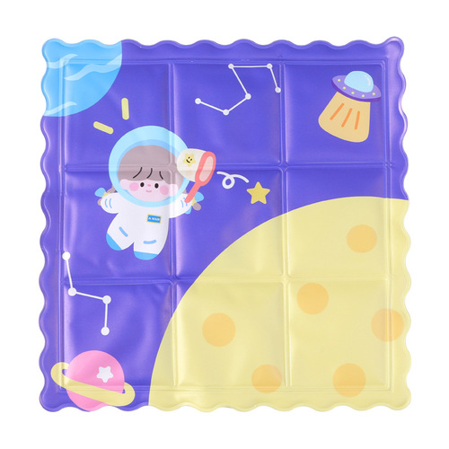 Summer ice pad student cooling square ice cushion cartoon cute ice crystal cooling pad office cooling cushion
