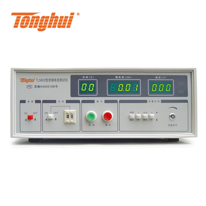 Tonghui TL5802 Пассивный измеритель тока утечки TL5802S трехфазный электрический Регулирование