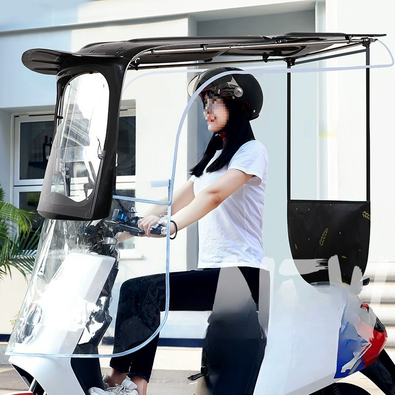 Непромокаемый тент, автомобильный солнцезащитный козырек, электрический мотоцикл, аккумуляторное лобовое стекло автомобиля, зонтик, укрытие от дождя, утолщенное