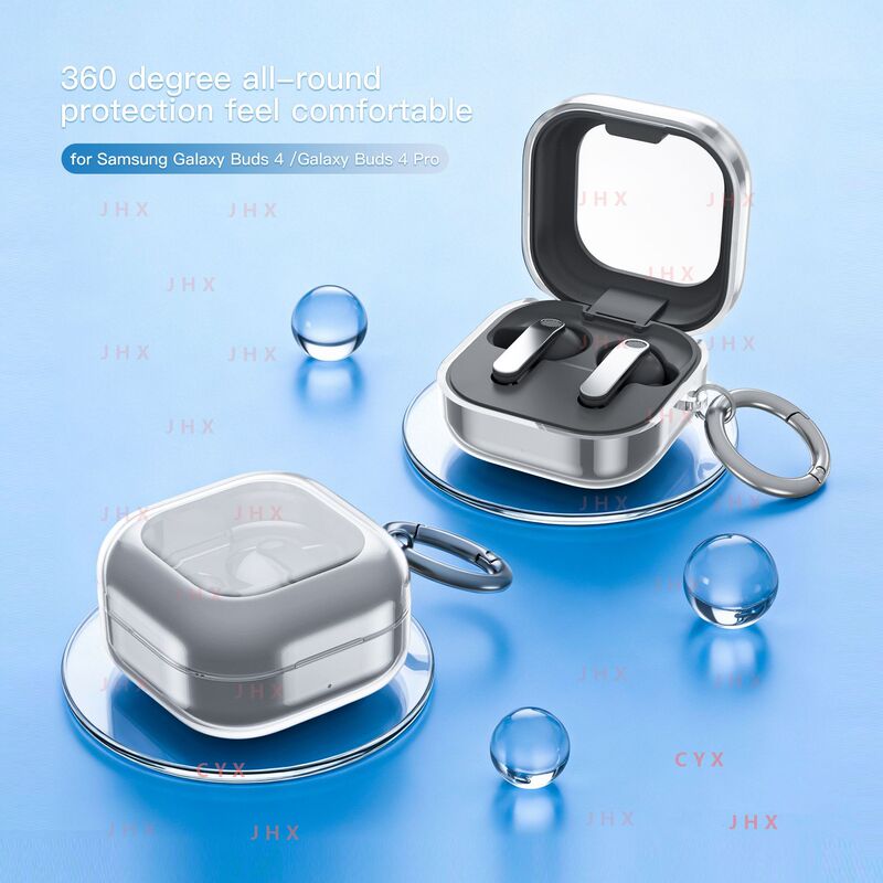 Samsung Galaxy Buds4 Pro/Buds3 Fe Protective Case Is Suitable for Transparent Buds2/Live Earphone Cases Samsung Galaxy Buds4 Pro/Buds3 Fe Protective Case Is Suitable for Transparent Buds2/Live Earphone Cases