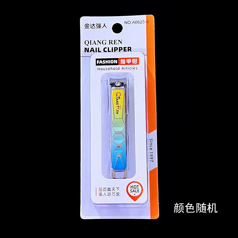Hombre fuerte al por mayor 2025 nuevo cortaúñas de embalaje independiente grande cortaúñas diagonales cortaúñas planas