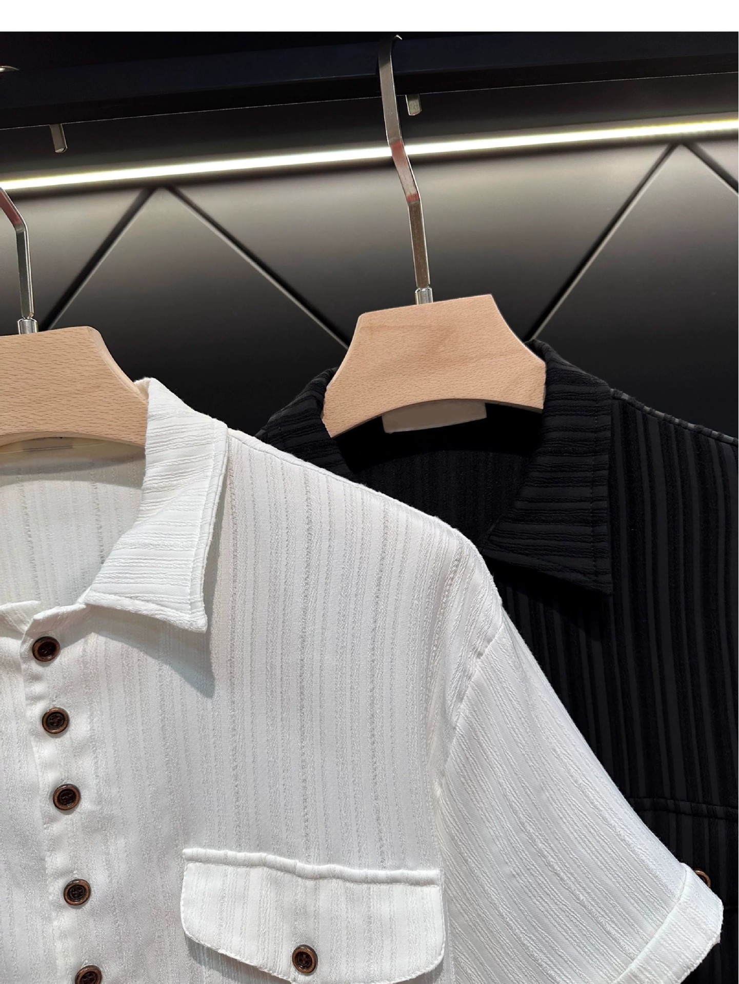 Men's Japanese Retro Style Draped Short Sleeve Shirt Summer Trendy Casual Loose Fit Cool And Stylish Thin Top_viptrois.com