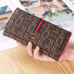 Stylish, Minimalist, Trifold Long-Style Small Wallet for Women: Multi-Card Slots, Clutch Bag, Mini Card Holder – Perfect for Ladies