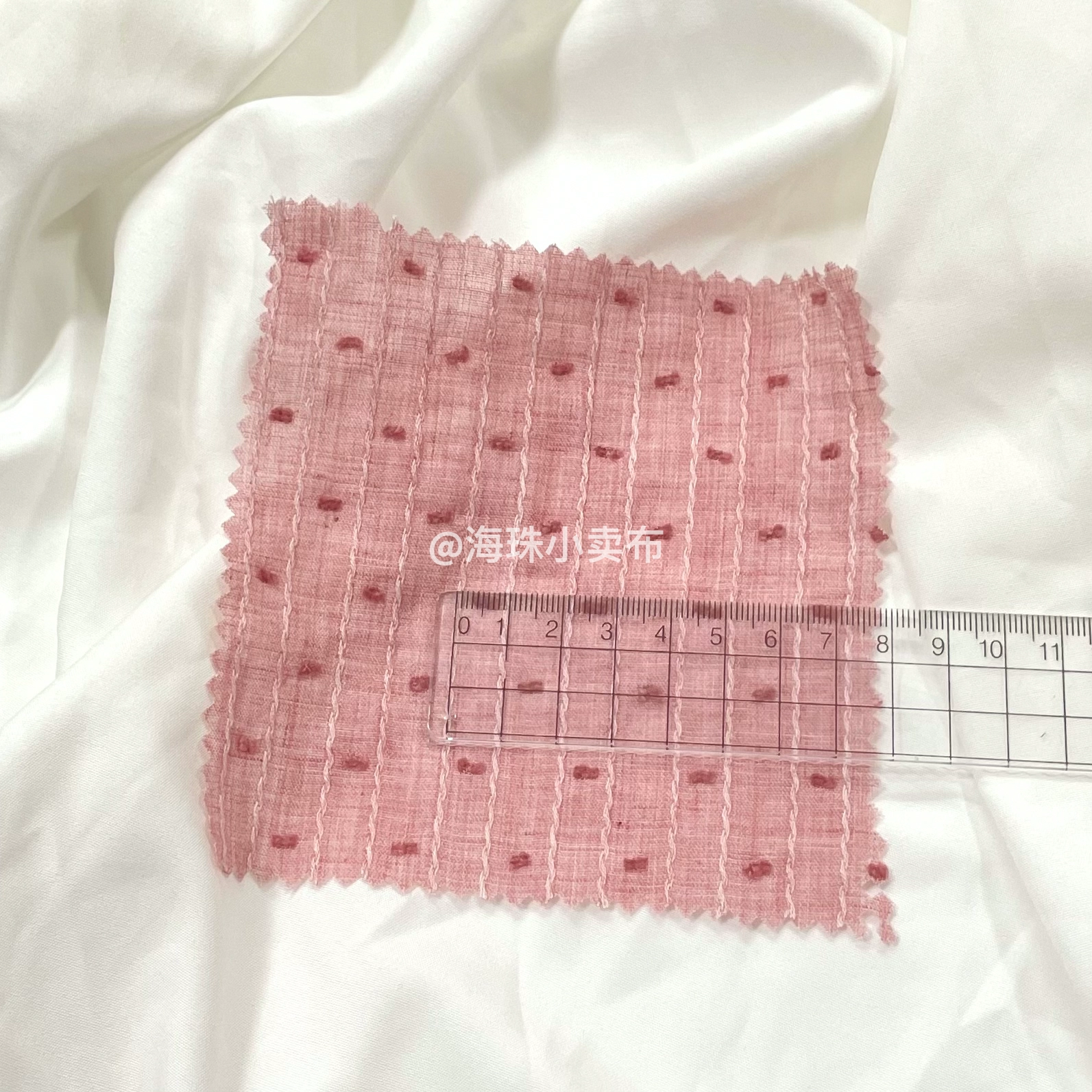 Жаккардовый сплошной цвет жаккардовый diy ручная одежда одежда ткань маленькая свежая идиллическая рубашка юбка одежда ткань