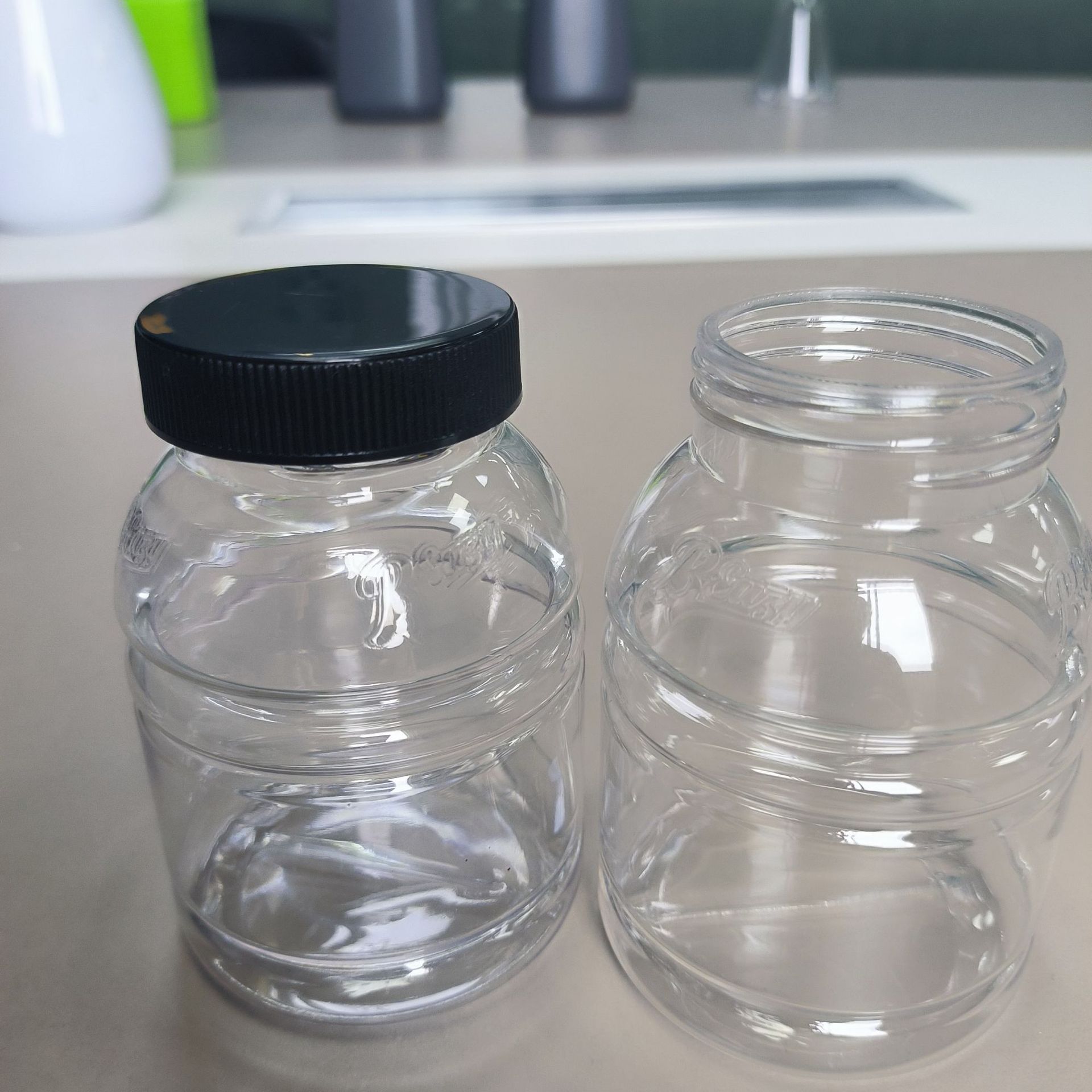 200毫升圆柱罐子PETG材质瓶饮料瓶蜂蜜罐厂家直销