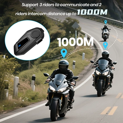 Riding Headset Noise-Canceling Headset – Motorcycle Helmet Headset