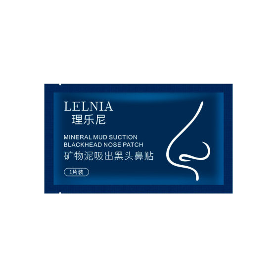 Lelnia Mineral Mud Blackhead Nose Sticker Patch Cleaning Pore Pore Melt Blackhead Nose Sticker in stock