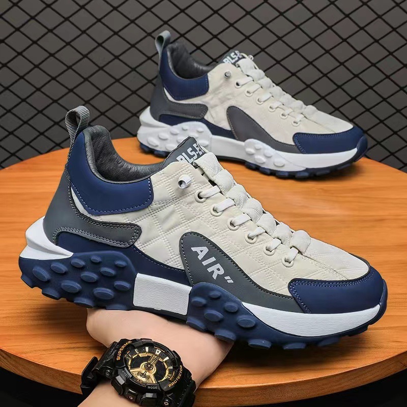 2024 zapatos de hombre de nuevo estilo transfronterizo zapatos de aumento de altura de suela gruesa de verano deportes corriendo Forrest Gump zapatos de moda zapatos casuales de hombre