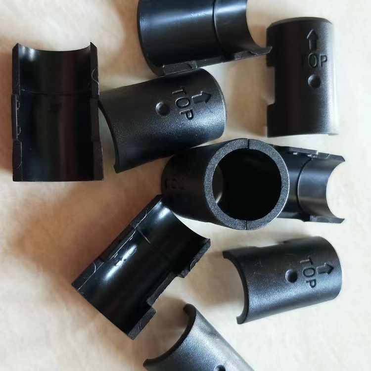 置物架卡扣收纳货架子安装垫夹片配件竹节管塑料卡片卡扣固定