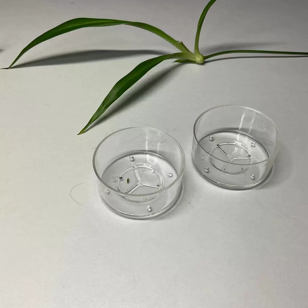 中式风 H-14阻燃注塑塑料茶蜡盒 蜡烛器皿 茶蜡烛台 蜡罐 蜡烛杯