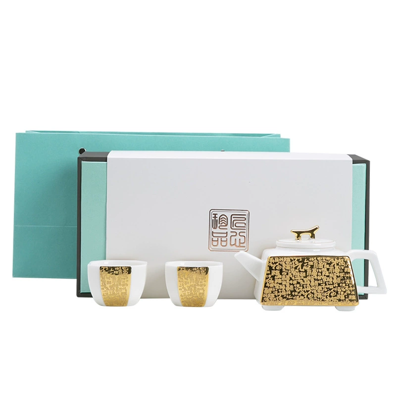 High-end tea set, men's tea cup, Birthday gift