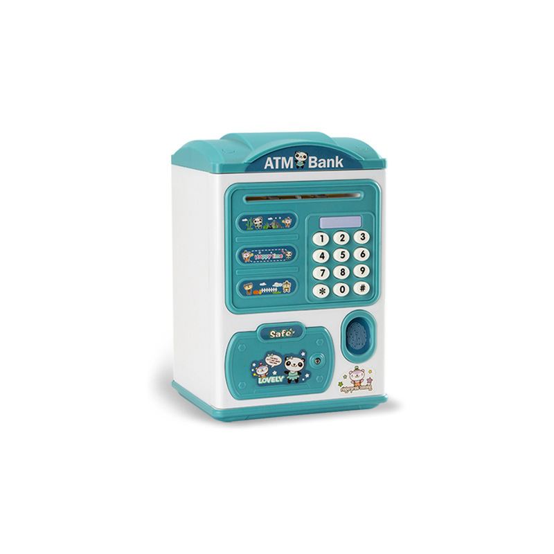 Niños contraseña de huellas dactilares alcancía niños y niñas sólo pueden entrar en la caja de seguridad de gran capacidad fábrica al por mayor