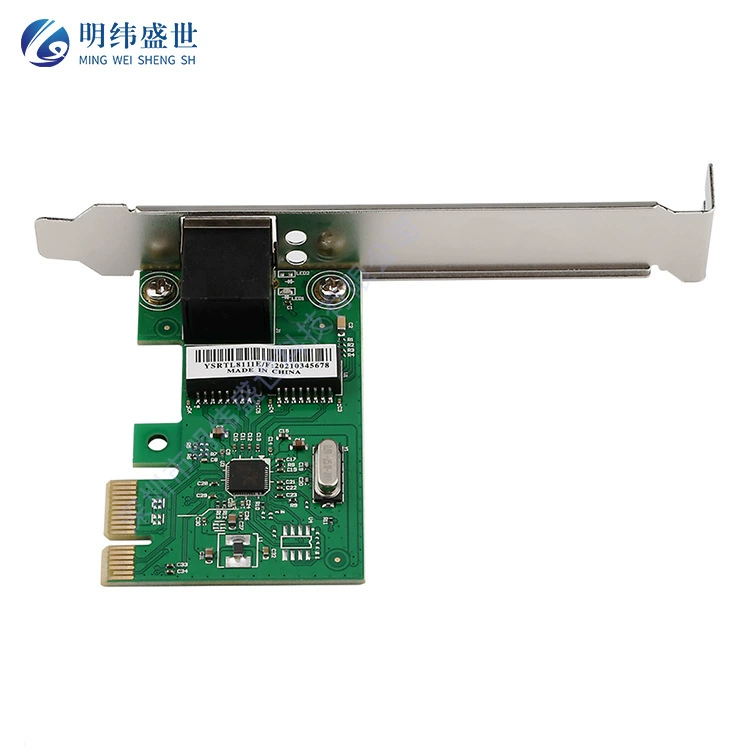 Оптовая PCI-E Express 10/100/1000M гигабит Ethernet LAN сетевой контроллер