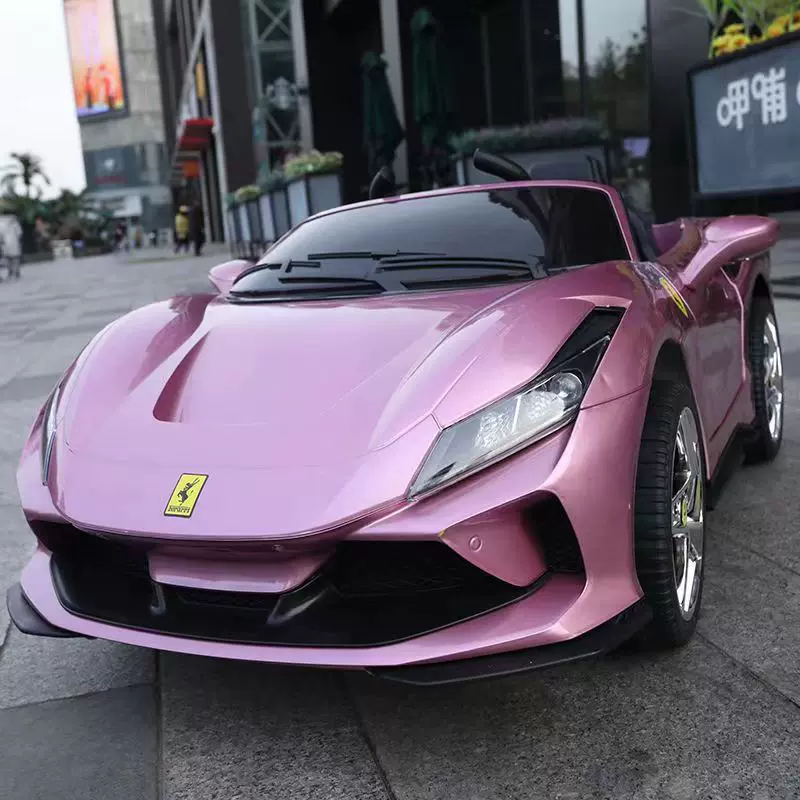 儿童电动车四轮遥控汽车宝宝玩具车可坐人带摇摆男女小孩四驱童车