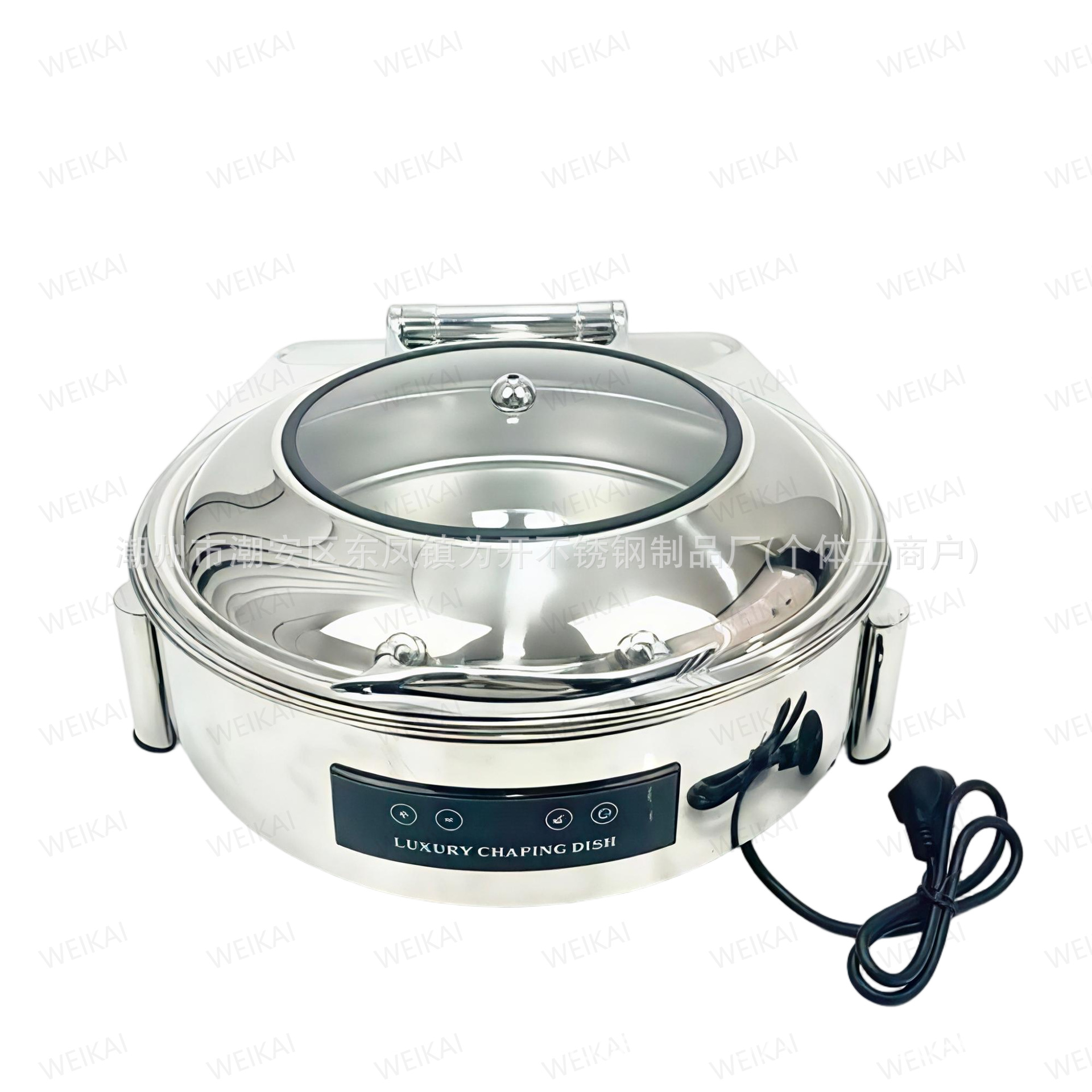 Horno de aislamiento térmico buffet de acero inoxidable de lujo horno de calentamiento eléctrico de desayuno comercial horno Buffy solapa de cocina caliente del Hotel image 32