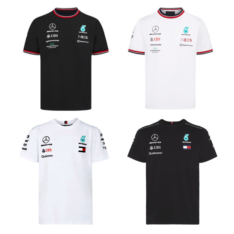 Men's Summer Mountain Bike F1 Mercedes Racing Sportswear New Quick-Dry Downhill Clothing Outdoor Cycling Short-Sleeve T-Shirt Men's Summer Mountain Bike F1 Mercedes Racing Sportswear New Quick-Dry Downhill Clothing Outdoor Cycling Short-Sleeve T-Shirt