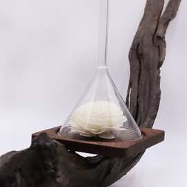 香薰闻香器SPA精油扩香石通草花玫瑰花室内香水散香摆件礼盒