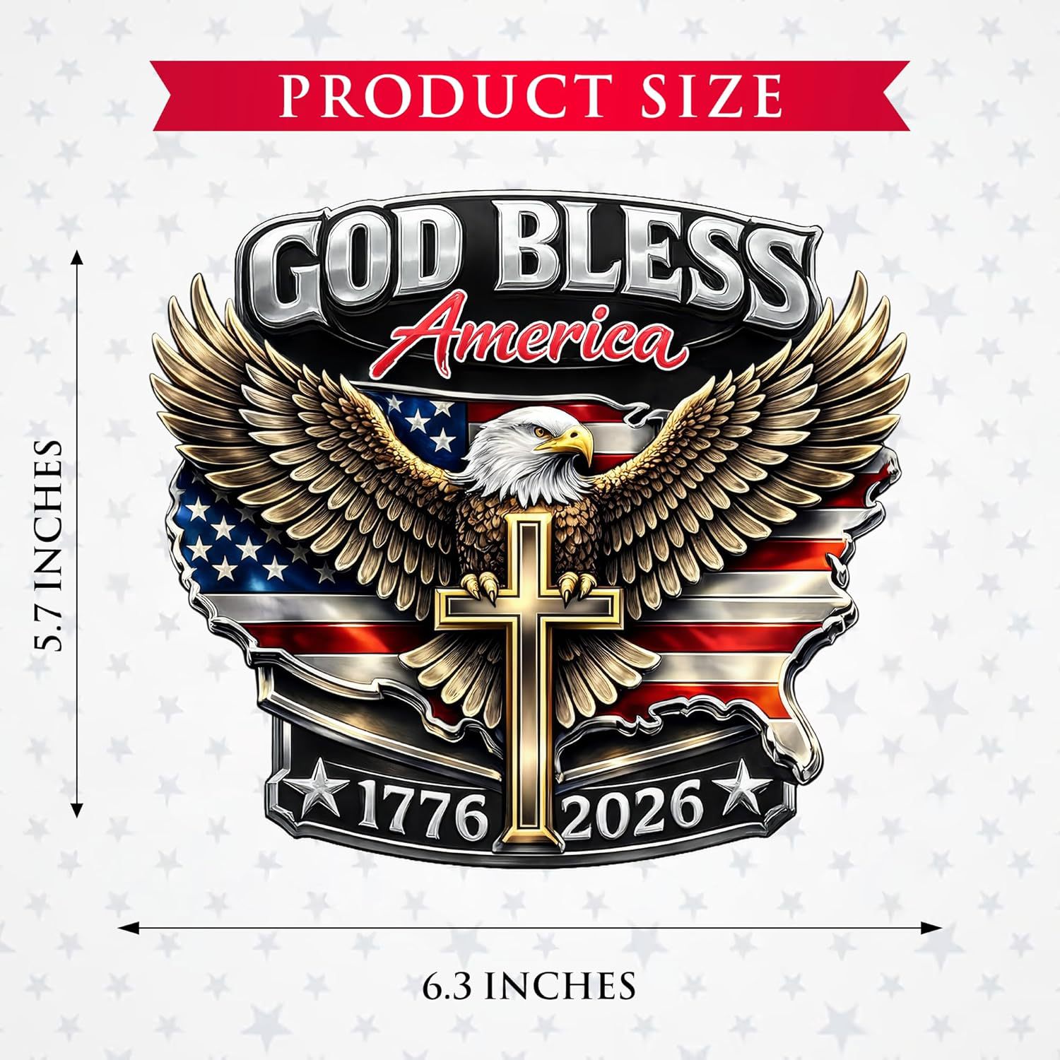Amazon America 250th Anniversary Auto Stickers Patriotic American Vinyl Bumper Stickers
