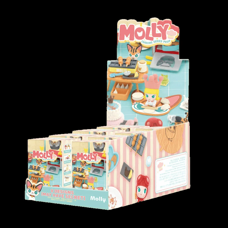 Blind Box Collector Set (POP MART) Molly & Assorted Series, Random 6–12 Box Sets