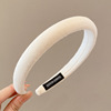 Universal sponge demi-season headband, hair accessory, 2024 years, new collection