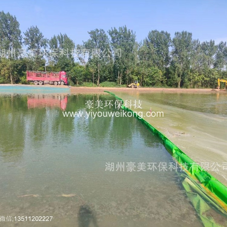 围油栏、围隔、生物网膜围隔、PVC透水围隔、水生态修复围隔