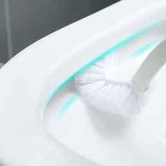 日本AISEN馬桶刷軟毛廁所刷衛生間清潔刷子馬桶內側潔廁刷